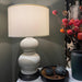 Ceramic Gourd Table Lamp-DWHOME