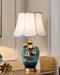 Ceramic Pattern Table Lamp-DWHOME