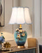Ceramic Pattern Table Lamp-DWHOME