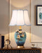 Ceramic Pattern Table Lamp-DWHOME