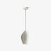 Ceramic Ribbed Pendant Light-DWHOME