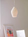 Ceramic Ribbed Pendant Light-DWHOME