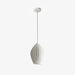 Ceramic Ribbed Pendant Light-DWHOME
