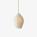 Ceramic Ribbed Pendant Light-DWHOME