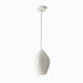 Ceramic Ribbed Pendant Light-DWHOME