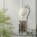 Ceramic Ribbed Table Lamp - DWHOME