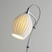 Ceramic Ribbed Table Lamp - DWHOME