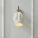 Ceramic Ribbed Wall light-DWHOME