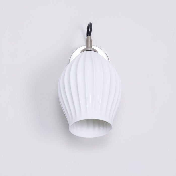 Ceramic Ribbed Wall light-DWHOME