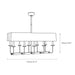 Chapman & Myers Linear Chandelier-DWHOME