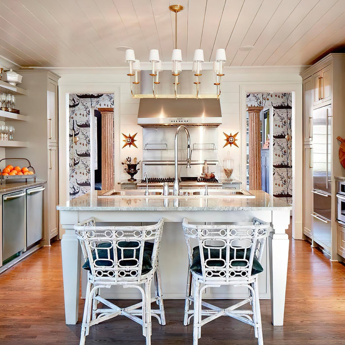 Chapman & Myers Linear Chandelier-DWHOME