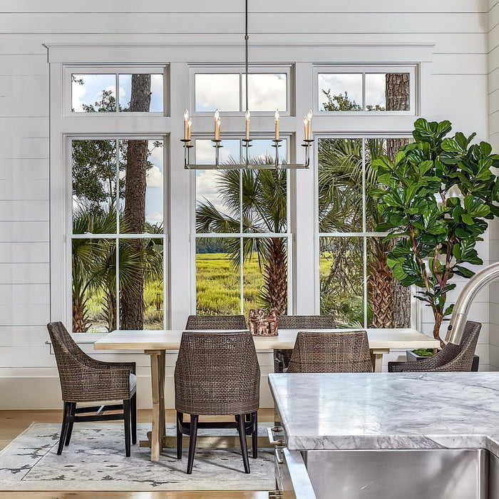 Chapman & Myers Linear Chandelier-DWHOME