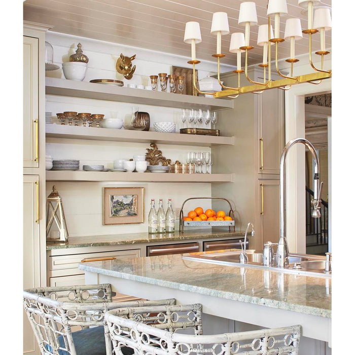 Chapman & Myers Linear Chandelier-DWHOME