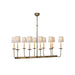 Chapman & Myers Linear Chandelier-DWHOME