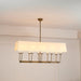 Chapman & Myers Linear Chandelier-DWHOME
