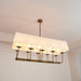 Chapman & Myers Linear Chandelier-DWHOME