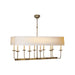 Chapman & Myers Linear Chandelier-DWHOME