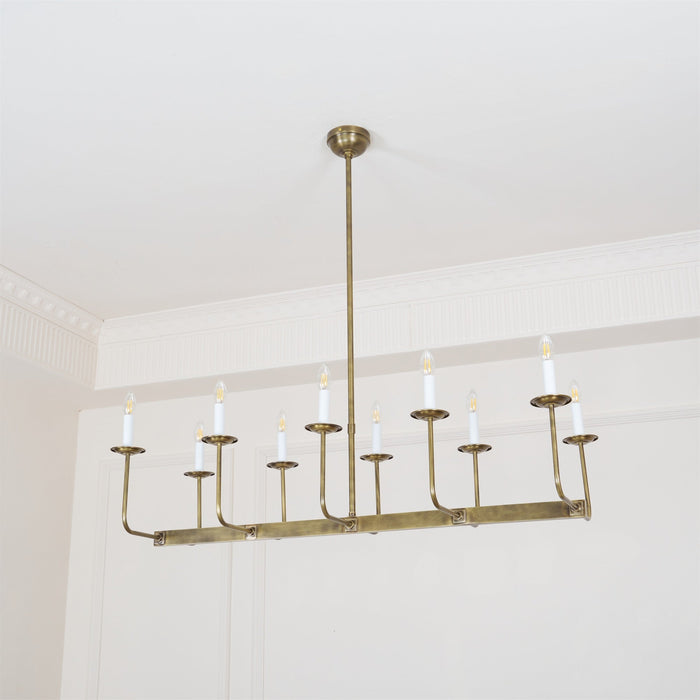 Chapman & Myers Linear Chandelier-DWHOME