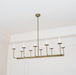 Chapman & Myers Linear Chandelier-DWHOME