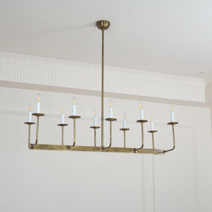 Chapman & Myers Linear Chandelier-DWHOME