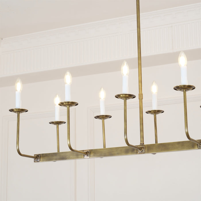 Chapman & Myers Linear Chandelier-DWHOME