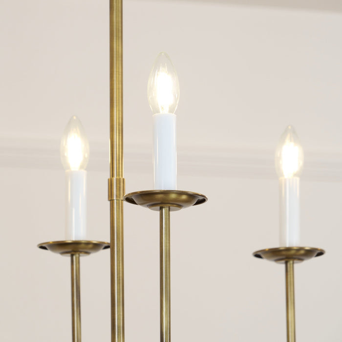 Chapman & Myers Linear Chandelier-DWHOME