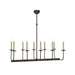 Chapman & Myers Linear Chandelier-DWHOME