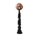 Charcoal Lava Floor Lamp-DWHOME