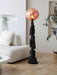 Charcoal Lava Floor Lamp-DWHOME