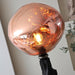 Charcoal Lava Floor Lamp-DWHOME