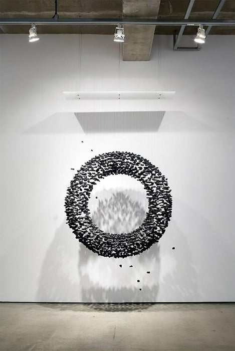Charcoal Shape O Chandelier-DWHOME