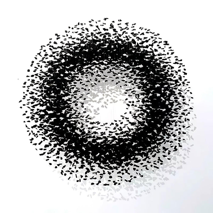 Charcoal Shape O Chandelier-DWHOME