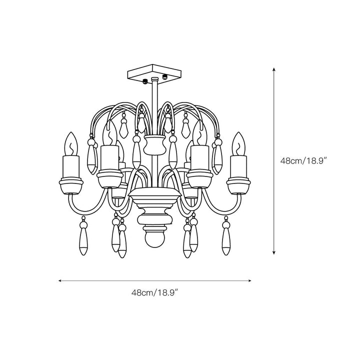 Chateau Nobles Chandelier-DWHOME