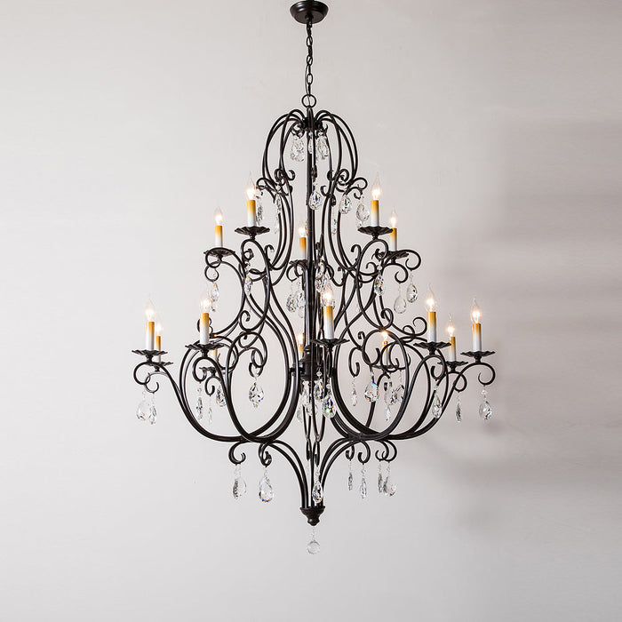 Chateau Tiered Chandelier-DWHOME