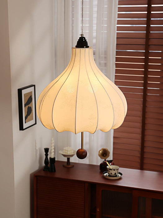 Chestnut Fabric Pendant Light-DWHOME