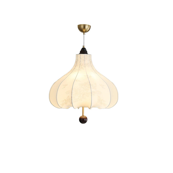 Chestnut Fabric Pendant Light-DWHOME