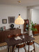 Chestnut Fabric Pendant Light-DWHOME