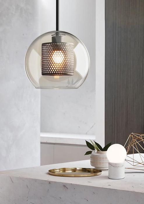 Combined Chiswick Glass Pendant Light-DWHOME