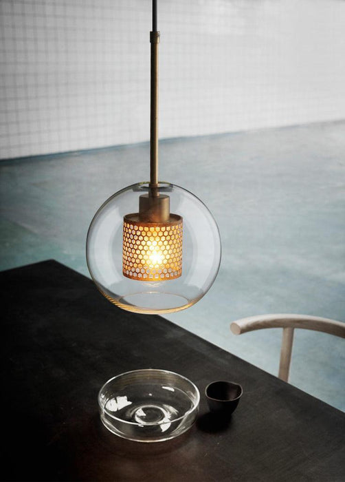 Combined Chiswick Glass Pendant Light-DWHOME