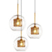 Combined Chiswick Glass Pendant Light-DWHOME