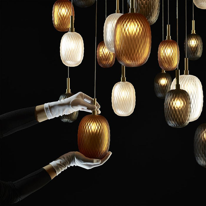 Chromatic Gem Drop Chandelier - Vakkerlight