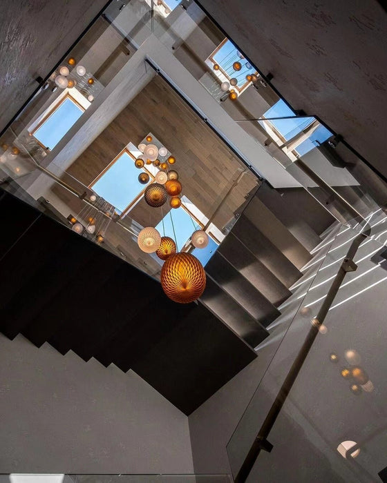 Chromatic Gem Drop Chandelier - Vakkerlight