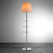 Chrome Prism Side Table Floor Lamp-DWHOME