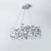 Chrome Round Crystal Chandelier-DWHOME