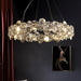 Chrome Round Crystal Chandelier-DWHOME