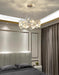 Chrome Round Crystal Chandelier-DWHOME