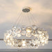 Chrome Round Crystal Chandelier-DWHOME