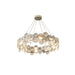 Chrome Round Crystal Chandelier-DWHOME