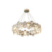 Chrome Round Crystal Chandelier-DWHOME