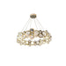Chrome Round Crystal Chandelier-DWHOME